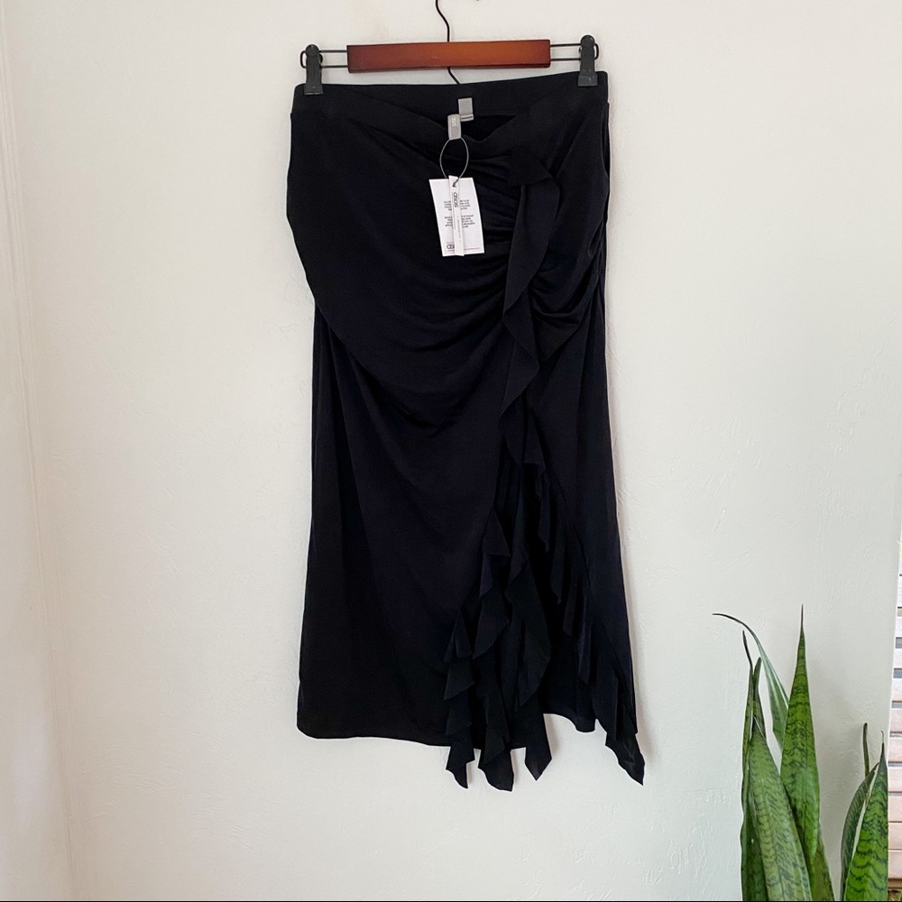 ASOS Maternity Over the Bump Slinky Jersey Midi